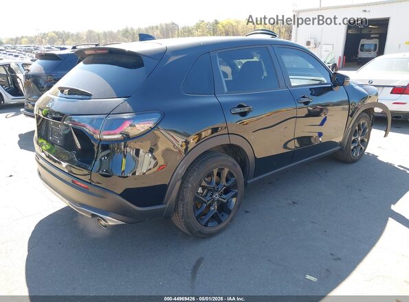 3CZRZ2H55RM742150 2024 HONDA HR-V Black Задня права чверть