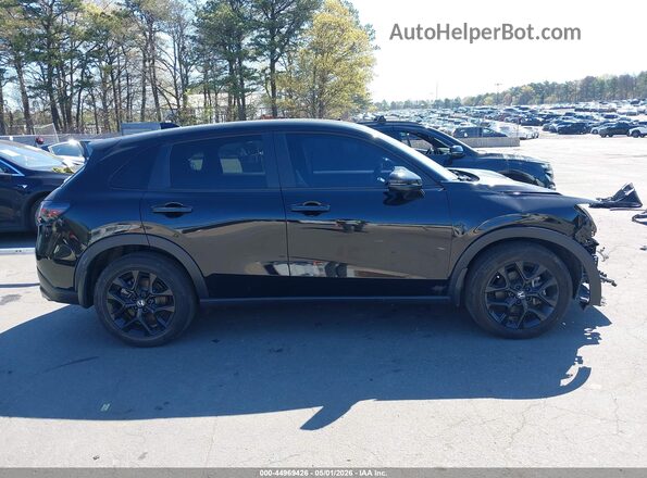 3CZRZ2H55RM742150 2024 HONDA HR-V Black Панорамний вид салону 360°
