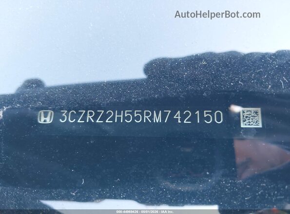 3CZRZ2H55RM742150 2024 HONDA HR-V Black 