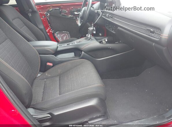 3CZRZ2H56RM735451 2024 HONDA HR-V Red წინა სალონის ხედი