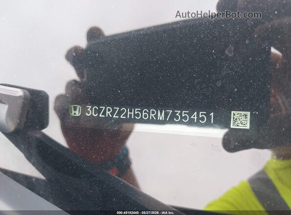 3CZRZ2H56RM735451 2024 HONDA HR-V Red 