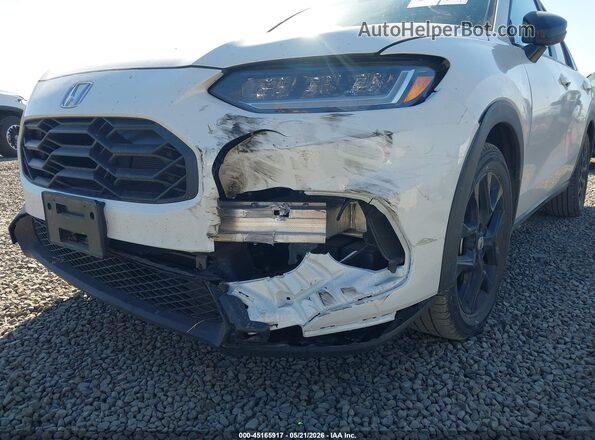 3CZRZ2H56RM785668 2024 HONDA HR-V White Դիմացի տեսք