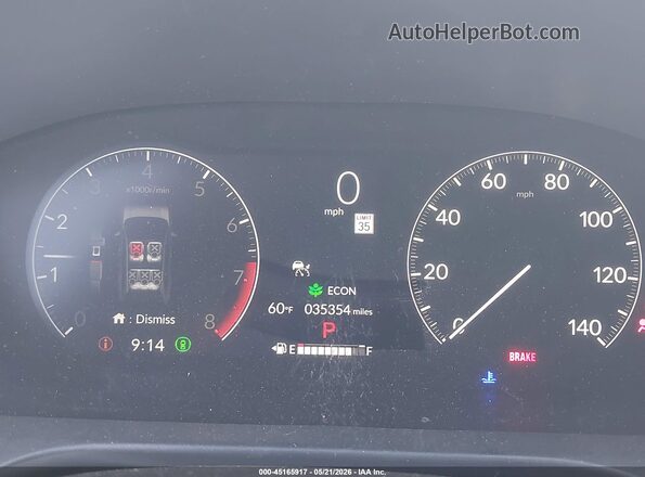 3CZRZ2H56RM785668 2024 HONDA HR-V White Հետևի նստատեղերի տեսք