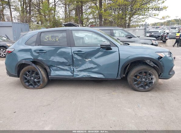 3CZRZ2H56SM734368 2025 HONDA HR-V Blue Դիմացի տեսք