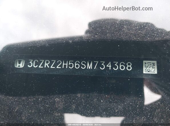 3CZRZ2H56SM734368 2025 HONDA HR-V Blue 