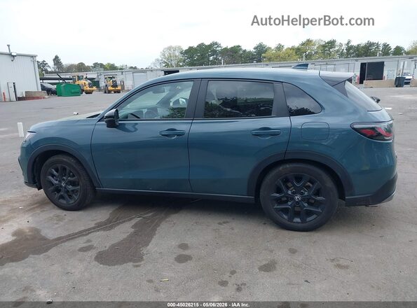 3CZRZ2H56SM734368 2025 HONDA HR-V Blue Սալոնի 360 աստիճան տեսք