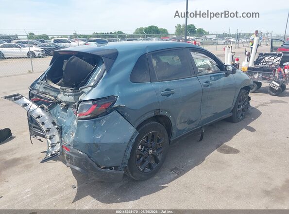 3CZRZ2H56SM796711 2025 HONDA HR-V Blue Rear right