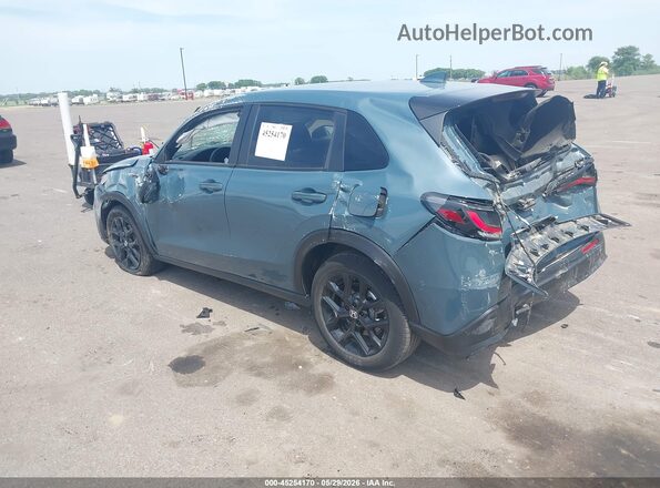3CZRZ2H56SM796711 2025 HONDA HR-V Blue Rear left
