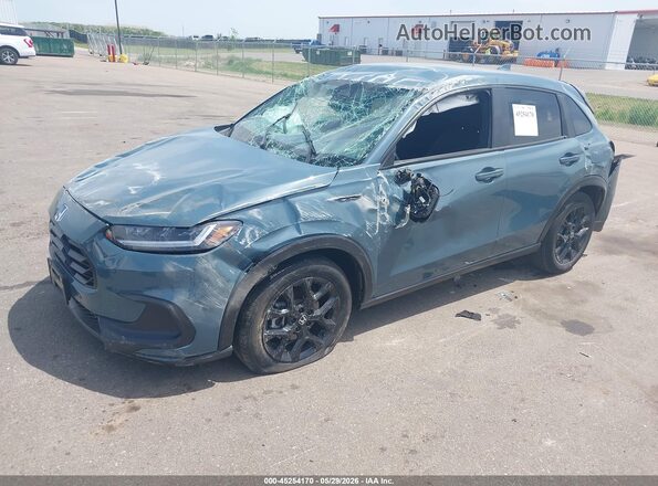 3CZRZ2H56SM796711 2025 HONDA HR-V Blue Front left