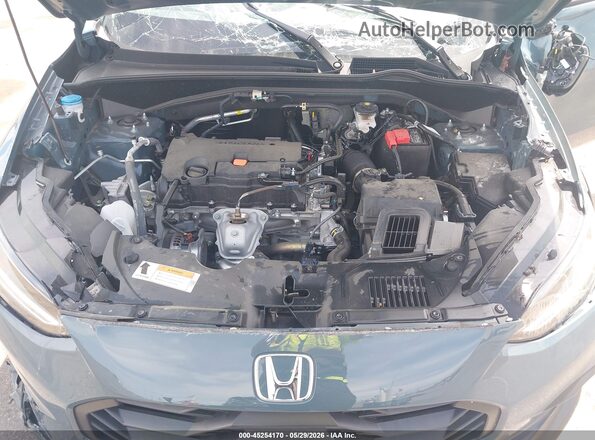 3CZRZ2H56SM796711 2025 HONDA HR-V Blue Rear view