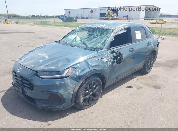 3CZRZ2H56SM796711 2025 HONDA HR-V Blue Front view