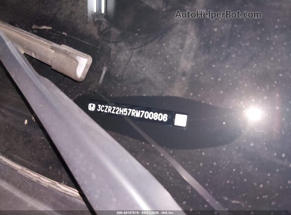 3CZRZ2H57RM700806 2024 HONDA HR-V Blue Widok komory silnika