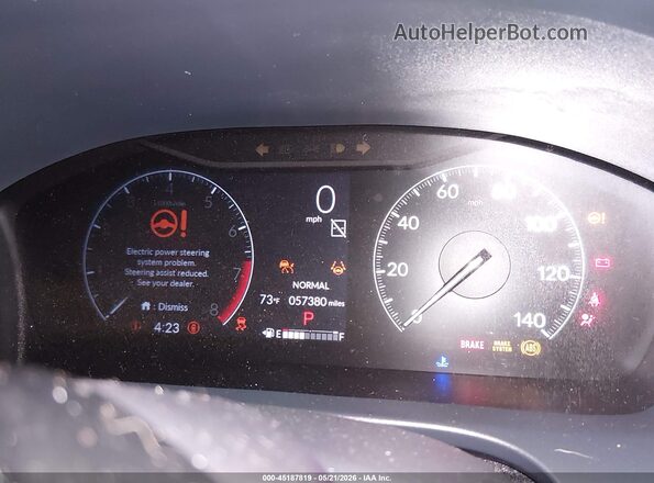 3CZRZ2H57RM700806 2024 HONDA HR-V Blue Widok tylnych siedzeń