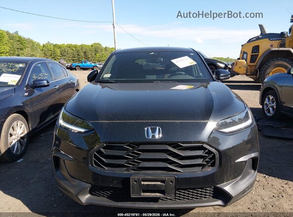 3CZRZ2H57RM744224 2024 HONDA HR-V Черный Вид щитка приборов