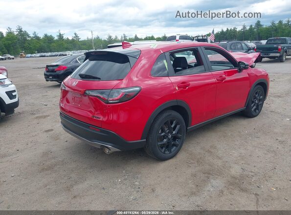 3CZRZ2H57SM720897 2025 HONDA HR-V Red Rear right