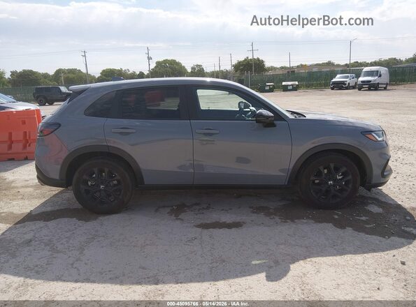 3CZRZ2H57SM724285 2025 HONDA HR-V Light Blue Вид задней части салона