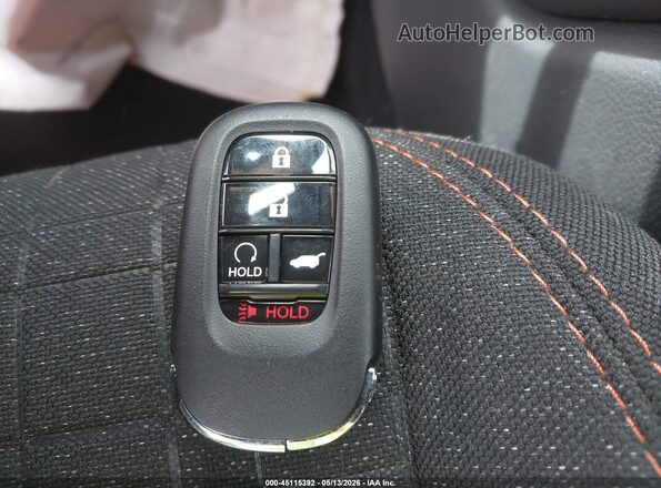 3CZRZ2H57TM754758 2026 HONDA HR-V Black Widok deski rozdzielczej