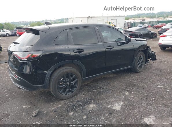 3CZRZ2H58PM735223 2023 HONDA HR-V Black Tył prawy