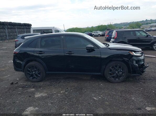 3CZRZ2H58PM735223 2023 HONDA HR-V Black Widok wnętrza z tyłu