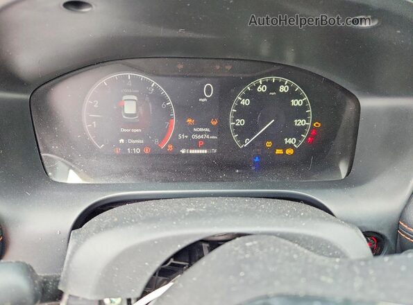 3CZRZ2H58PM749879 2023 HONDA HR-V Gray 