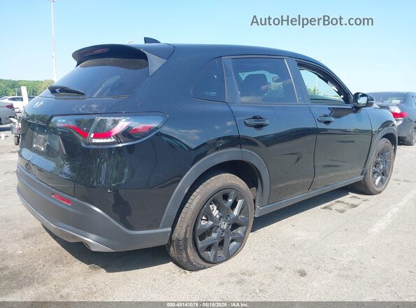 3CZRZ2H58RM772369 2024 HONDA HR-V Black Հետևի աջ