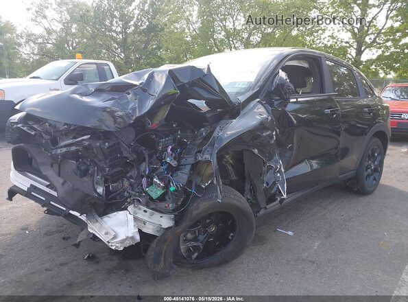 3CZRZ2H58RM772369 2024 HONDA HR-V Black Առջևի ձախ երեք քառորդ տեսարան