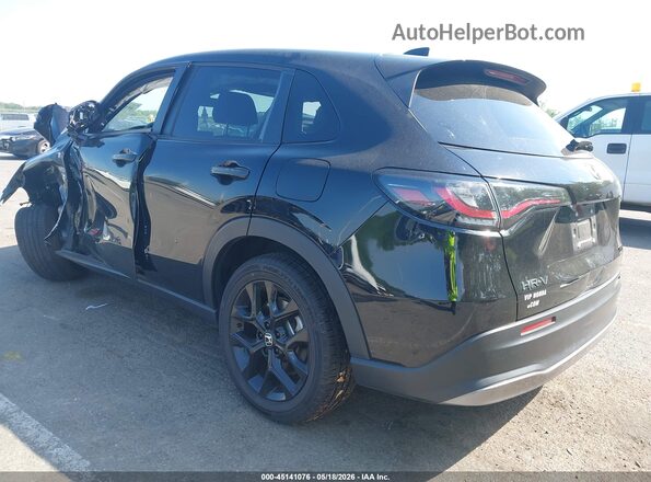 3CZRZ2H58RM772369 2024 HONDA HR-V Black Հետևի ձախ