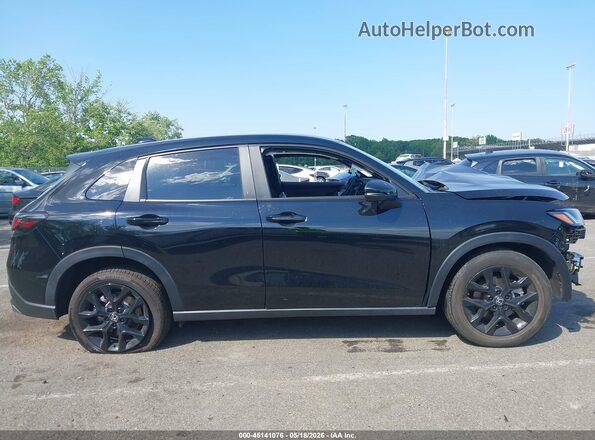 3CZRZ2H58RM772369 2024 HONDA HR-V Black Սալոնի հետևի տեսք