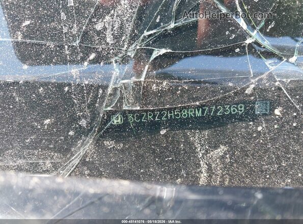 3CZRZ2H58RM772369 2024 HONDA HR-V Black Շարժիչի բաժամունքի տեսք