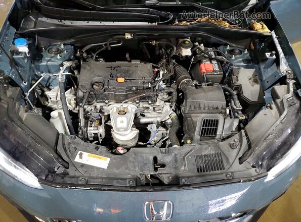 3CZRZ2H58SM756422 2025 HONDA HR-V Blue ძრავის განყოფილების ხედი