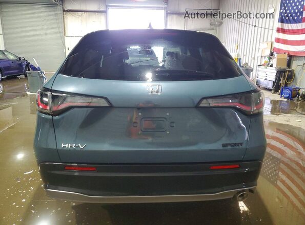 3CZRZ2H58SM756422 2025 HONDA HR-V Blue უკანა ხედი