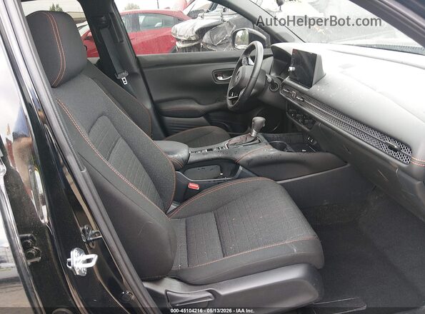 3CZRZ2H58TM719470 2026 HONDA HR-V Black Front interior view