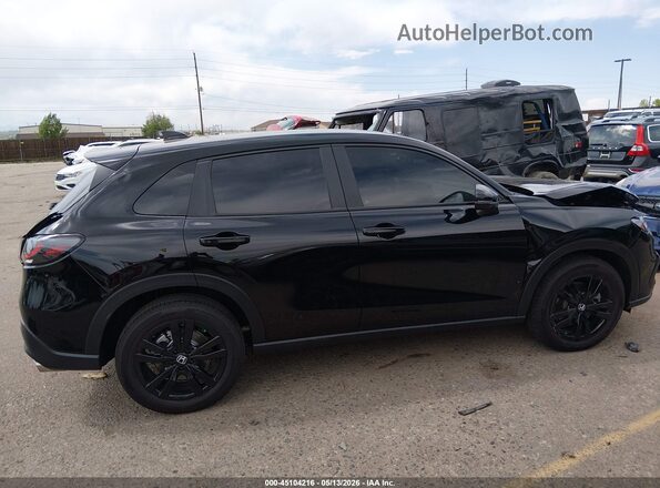 3CZRZ2H58TM719470 2026 HONDA HR-V Black Rear interior view