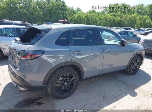 3CZRZ2H58TM730906 2026 HONDA HR-V Gray Widok wnętrza z tyłu