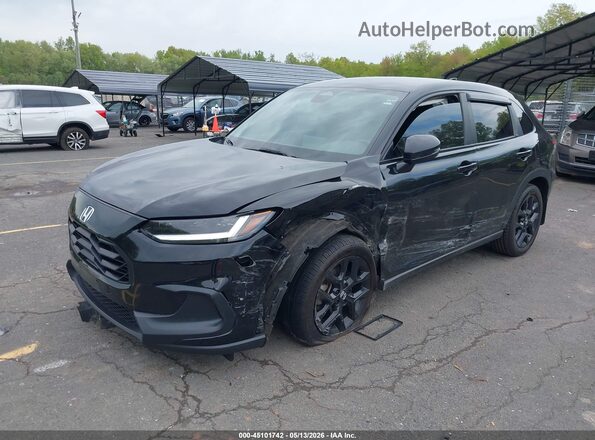 3CZRZ2H59RM712536 2024 HONDA HR-V Black Przód lewy