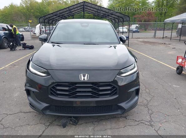 3CZRZ2H59RM712536 2024 HONDA HR-V Black Widok zestawu wskaźników