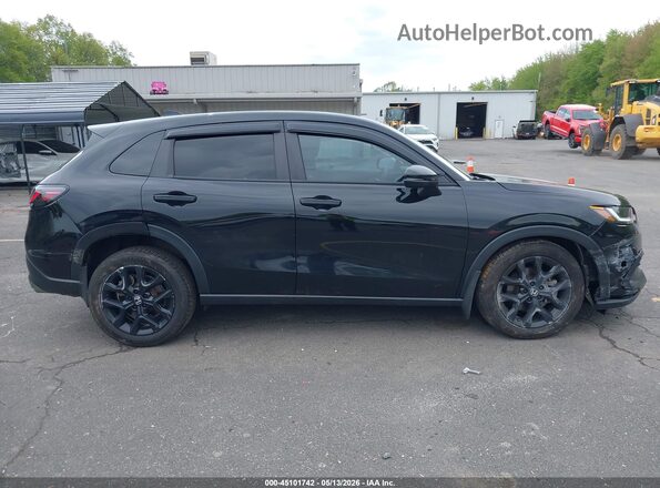 3CZRZ2H59RM712536 2024 HONDA HR-V Black Widok wnętrza z tyłu