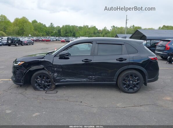 3CZRZ2H59RM712536 2024 HONDA HR-V Black Widok wnętrza 360 stopni
