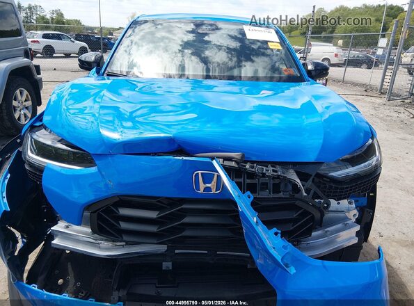 3CZRZ2H59TM714360 2026 HONDA HR-V Blue Instrument cluster view