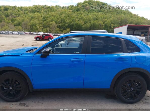 3CZRZ2H59TM714360 2026 HONDA HR-V Blue 360 interior view