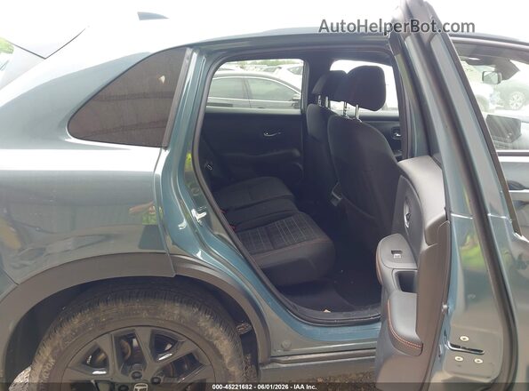 3CZRZ2H5XRM729667 2024 HONDA HR-V Blue VIN sticker view