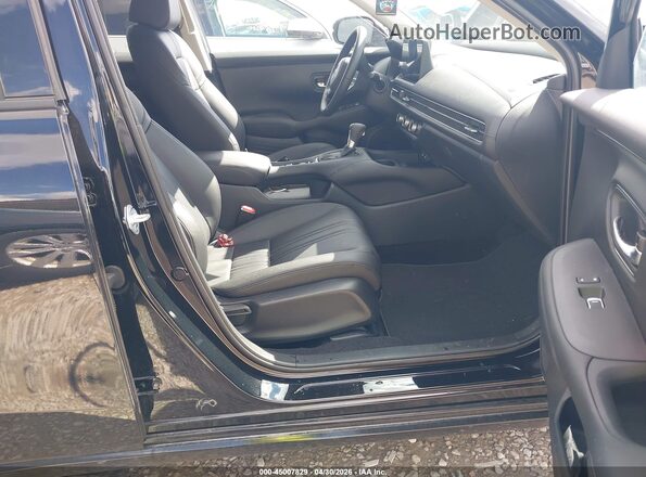 3CZRZ2H70TM743795 2026 HONDA HR-V Black Front interior view