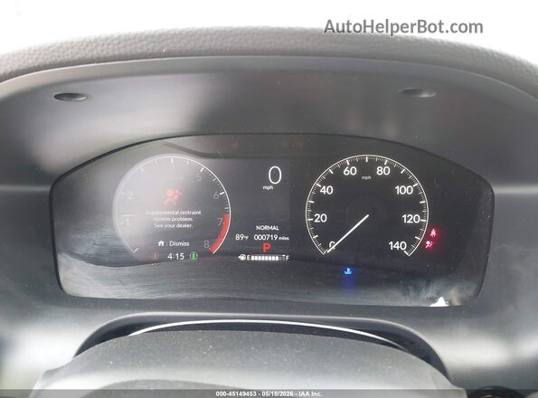 3CZRZ2H70TM758183 2026 HONDA HR-V Gray Vista de los asientos traseros