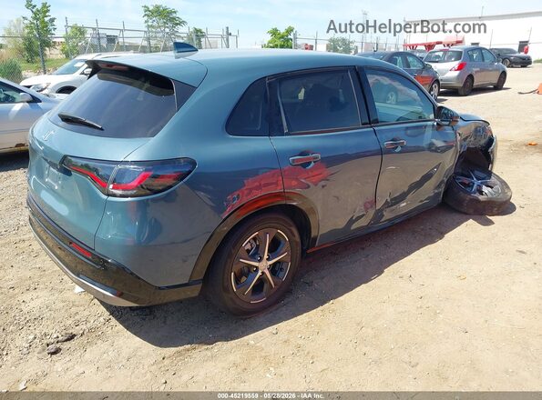 3CZRZ2H72RM747744 2024 HONDA HR-V Blue Задня права чверть