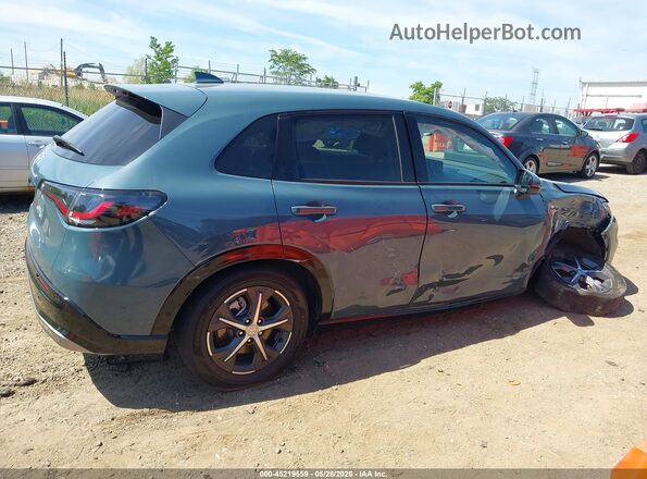 3CZRZ2H72RM747744 2024 HONDA HR-V Blue Вид задньої частини салону