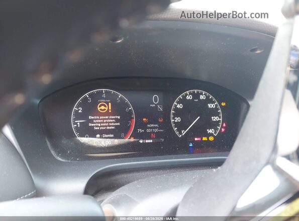 3CZRZ2H72RM747744 2024 HONDA HR-V Blue Вид задніх сидінь