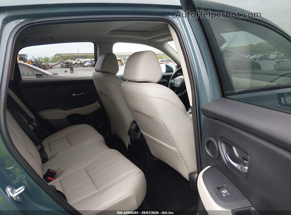 3CZRZ2H73SM747015 2025 HONDA HR-V Blue Vista de la etiqueta del VIN