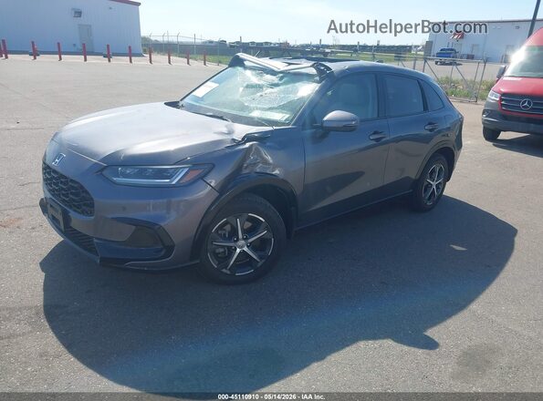 3CZRZ2H74PM717738 2023 HONDA HR-V Gray Przód lewy