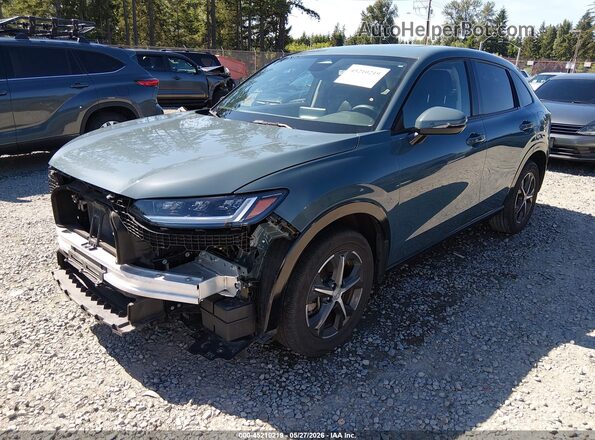 3CZRZ2H74RM754422 2024 HONDA HR-V Серый Передняя левая четверть