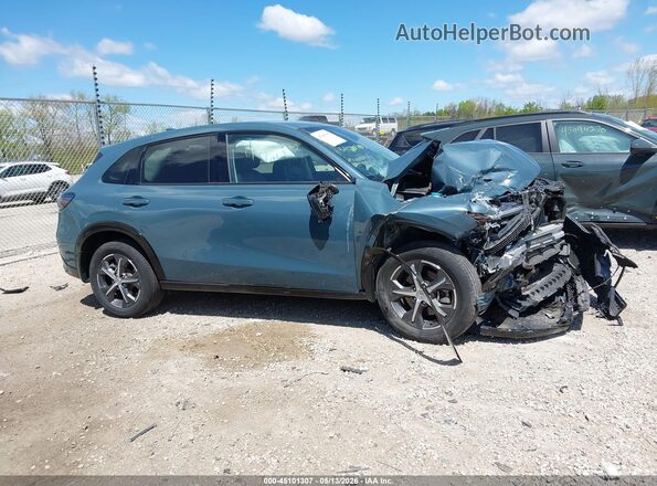 3CZRZ2H77SM710808 2025 HONDA HR-V Blue უკანა სალონის ხედი
